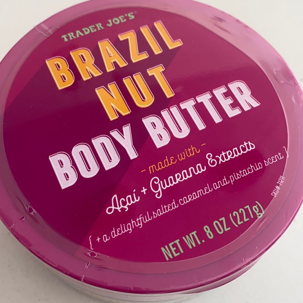 Trador joes nut body butter